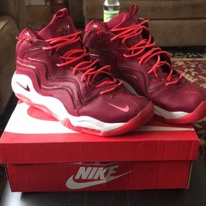 Nike Air Scottie Pippens: Total maroon-orange